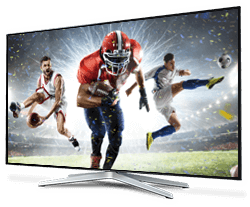 Live sports on TV